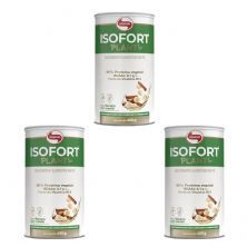 Kit 3X Isofort Plant - 450g Banana Com Canela - Vitafor