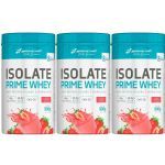 Kit 3X Isolate Prime Whey  - 900g Morango Natural - BodyAction