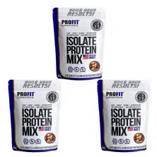 Kit 3X Isolate Protein Mix Refil - 900g Creme de Avel� - Profit