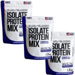 Kit 3X Isolate Protein Mix Refil Stand-Up - 1.800g Chocolate ao Leite - ProFit