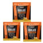 Kit 3X Isolate Protein Zero Lactose - 1 Sach� 30g Orange Juice - New Millen