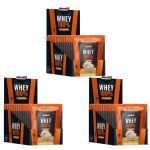 Kit 3X Isolate Protein Zero Lactose - 15 Sach�s de 30g Baunilha - New Millen