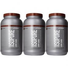 Kit 3X ISOPURE Low Carb - 1361g Chocolate - Nature�s Best