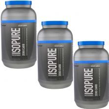 Kit 3X ISOPURE Zero Carb - 1361g Baunilha - Nature�s Best