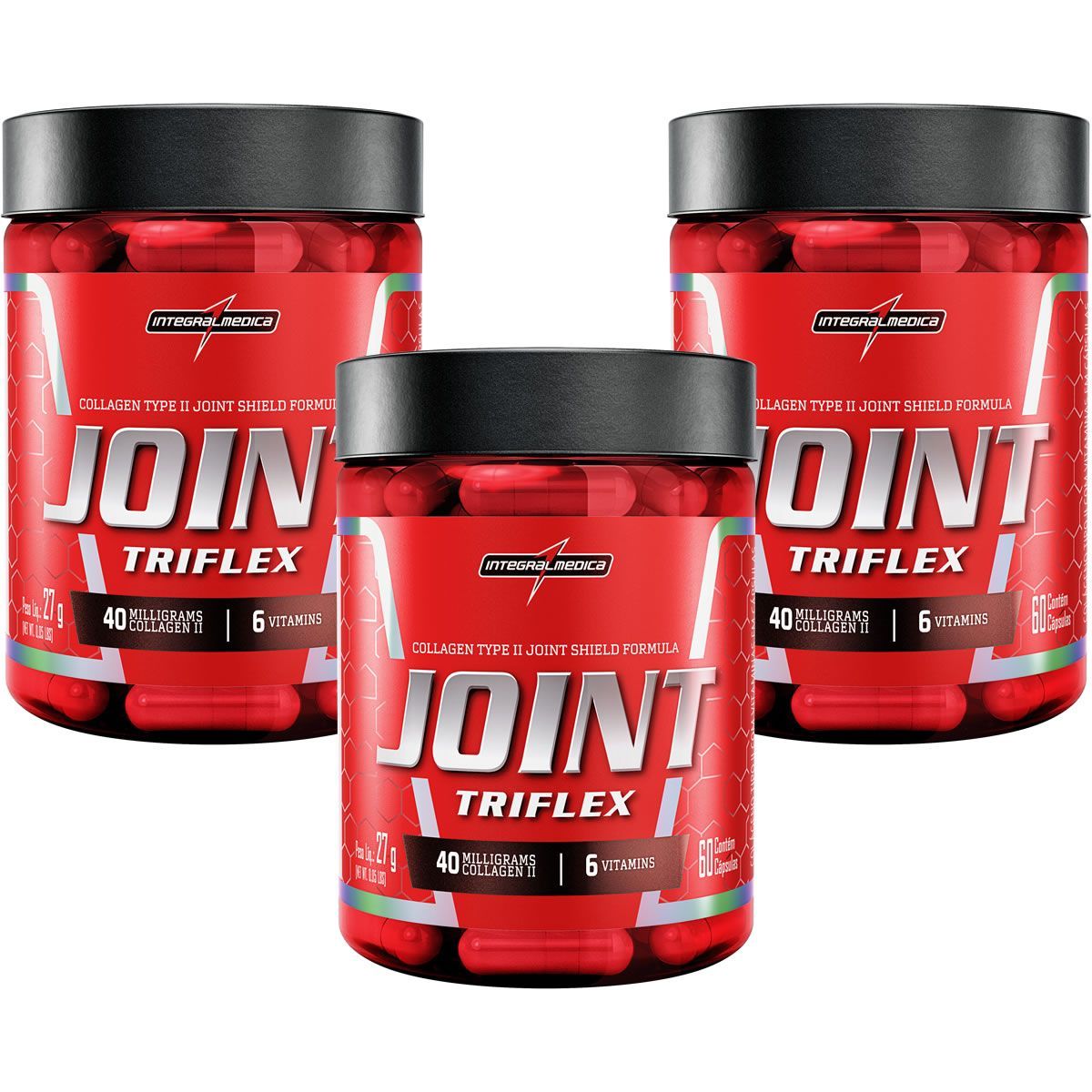 Kit 3X Joint Triflex - 60 C�psulas - IntegralM�dica