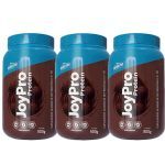 Kit 3X JoyPro Protein - 900g Brigadeiro - Shark pro