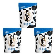 Kit 3X Joypro Protein - Refil 900g Leite - Shark Pro