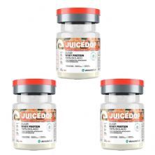 Kit 3X JuiceDop Whey Protein - 450g Tangerina+Ch� Branco - ElementoPuro