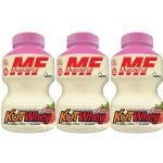 Kit 3X Kut Whey Mini - 33g Leite Fermentado com Morango - MuscleFull