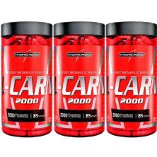 Kit 3X L-Carn - 120 C�psulas - IntegralM�dica