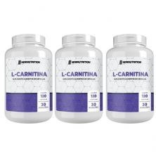 Kit 3X L Carnitina - 120 C�psulas - NewNutrition