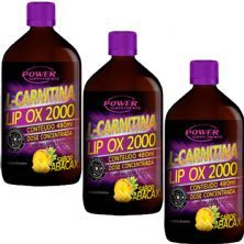 Kit 3X L-Carnitina 2000 - 480ml Abacaxi - Power Supplements