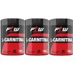 Kit 3X L-Carnitina - 60 C�psulas - FTW