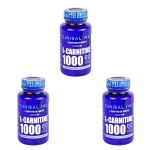Kit 3X L-carnitina - 60 Tablets - Canibal