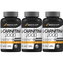 Kit 3X L-Carnitine 2000 - 90 C�psulas - BodyAction
