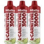 Kit 3X L-Carnitine 3000 - 960ml Lim�o, Ch� Verde e Gengibre - Atlhetica Nutrition