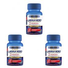 Kit 3X Laranja Moro - 60 C�psulas - Catarinense Nutri��o