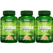 Kit 3X Lecitina de Soja 1000mg 60 C�psulas - Herbamed