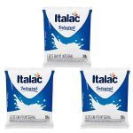 Kit 3X Leite em P� Integral 200g - Italac