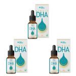 Kit 3X Liquid Dha - 30ml Laranja - True Source