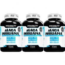 Kit 3X Maca Peruana- 150 C�psulas - Body Nutry