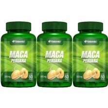 Kit 3X Maca Peruana -  60 C�psulas - Herbamed