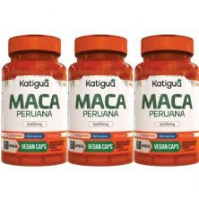 Kit 3X Maca Peruana - 60 C�psulas - Katigu�