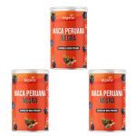 Kit 3X Maca Peruana Negra em P� - 150g - Bigens