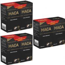 Kit 3X Maca Plus Special Pack - 60 C�psulas + 60 C�psulas Gr�tis - Herbamed
