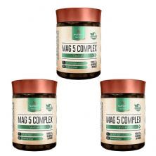 Kit 3X Mag 5 Complex - 90 C�psulas - Nutrify