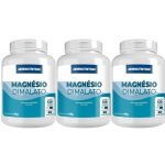 Kit 3X Magn�sio Dimalato - 120 C�psulas - NewNutrition