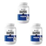Kit 3X Magn�sio Dimalato - 60 C�psulas - NewNutrition