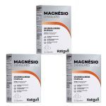 Kit 3X Magnesio Dimalato D3 + K2 - 60 C�psulas - Katigu�
