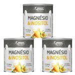 Kit 3X Magnesio & Inositol - 210g Maracuj� - Body Action