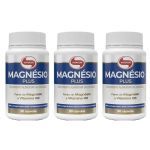 Kit 3X Magn�sio Plus - 90 C�psulas - Vitafor