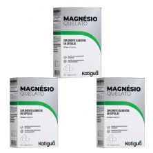Kit 3X Magn�sio Quelato - 60 C�psulas - Katigu�