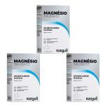 Kit 3X Magn�sio Taurato - 60 C�psulas - Katigu�