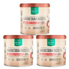 Kit 3X Magnesium Inositol - 300g Ch� Branco com Lichia - Nutrify
