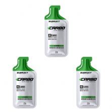 Kit 3X Mais Carbo Gel - 1 Sach� 55g Mentol - Sudract