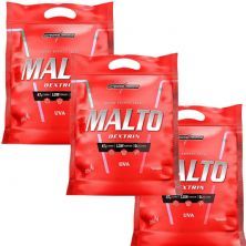 Kit 3X Maltodextrin - 1000g Refil Uva - IntegralM�dica
