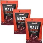 Kit 3X Mass Complex - 3000g Refil Chocolate - New Millen