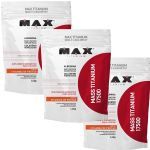 Kit 3X Mass Titanium 17500 - 1400g Refil Vitamina de Frutas - Max Titanium