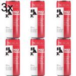 Kit 3X Max Energy - 6 Latas 269ml Framboesa - Max Titanium
