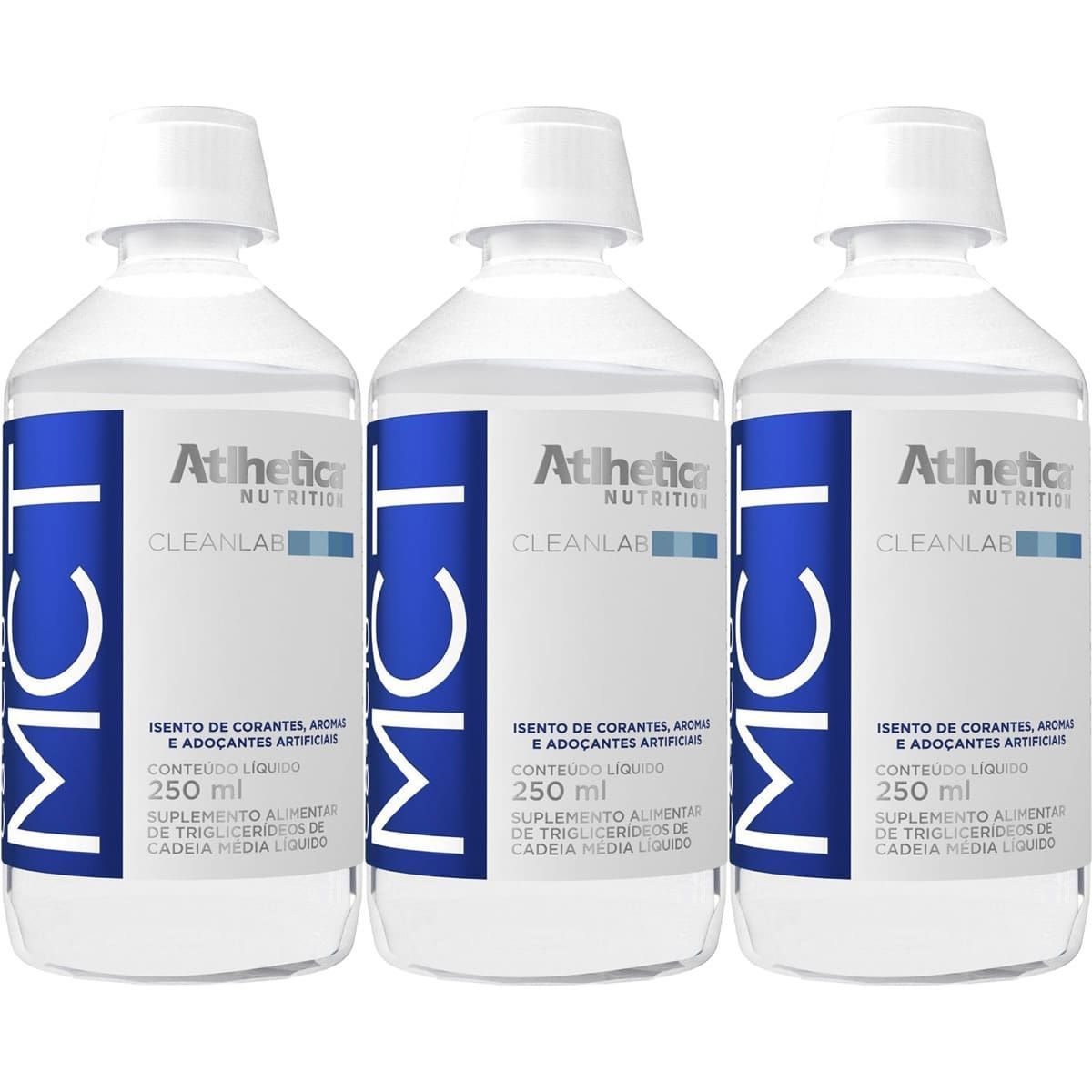 Kit 3X MCT C8+C10- 250ml - Atlhetica Nutrition