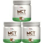 Kit 3X Mct Oil Powder - 300g  Coconut Cream - True Source