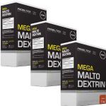Kit 3X Mega Maltodextrin - 1 Kg Laranja - Probi�tica