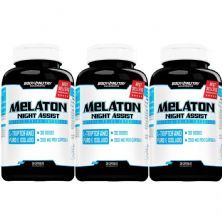 Kit 3X Melaton Night Assist - 30 C�psulas - Body Nutry