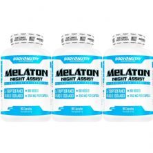 Kit 3X Melaton Night Assist Clinical Labs - 60 C�psulas - Body Nutry