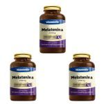 Kit 3X Melatonina 210mcg - 120 C�psulas - VitaminLife