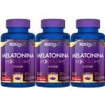 Kit 3X Melatonina 210mcg - 240 C�psulas - Katigu�